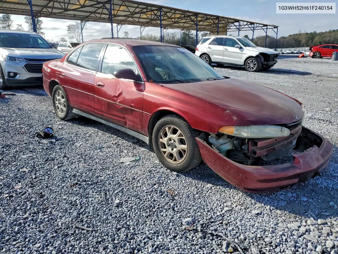 1G3WH52H61F240154 2001 Oldsmobile Intrigue Gx