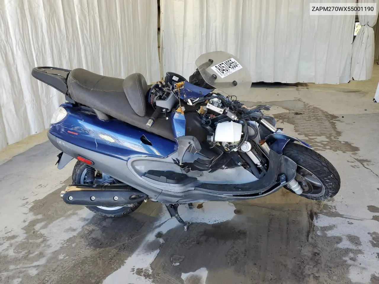 ZAPM270WX55001190 2005 Piaggio X9 Evolution 500