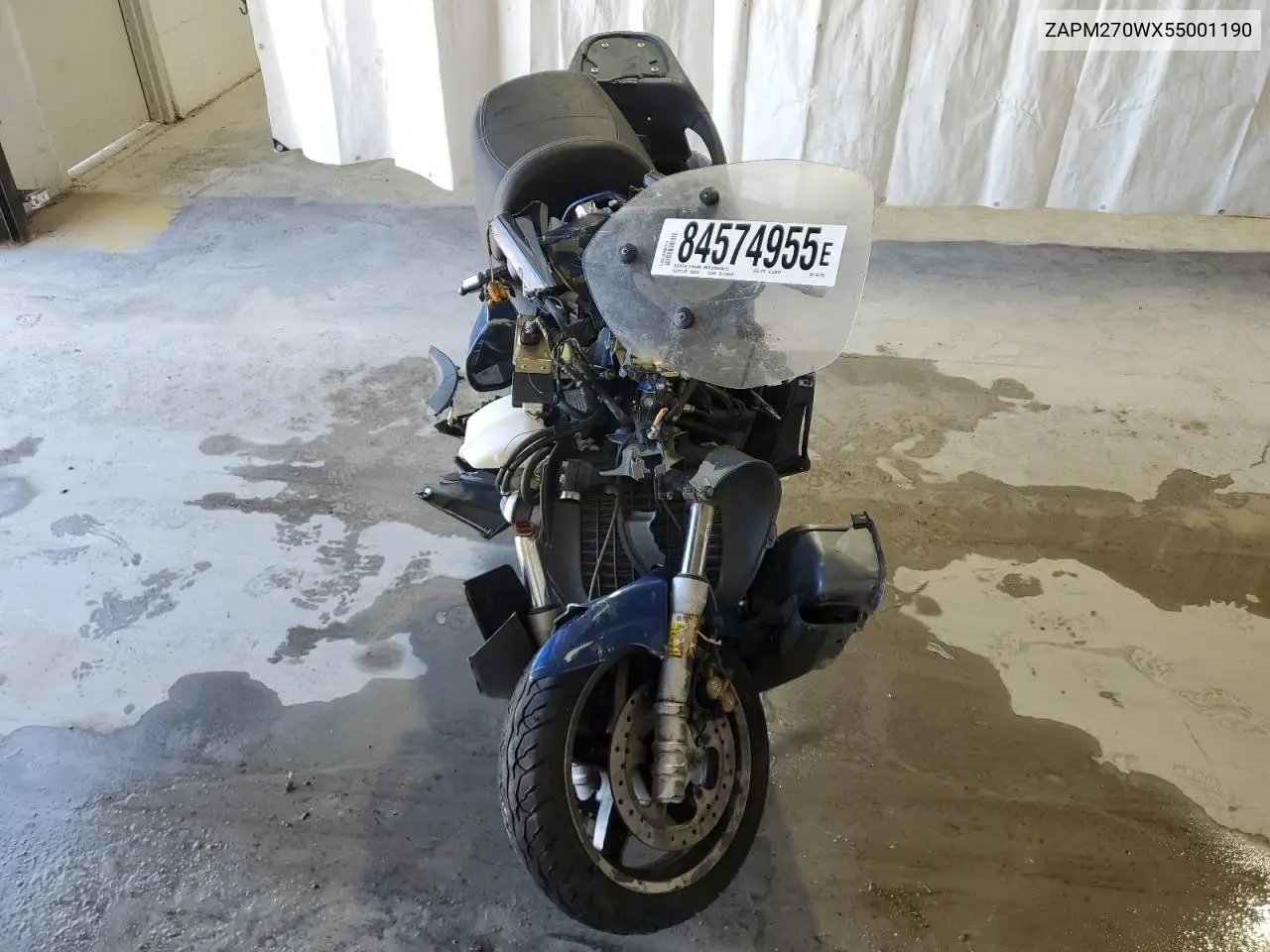 ZAPM270WX55001190 2005 Piaggio X9 Evolution 500