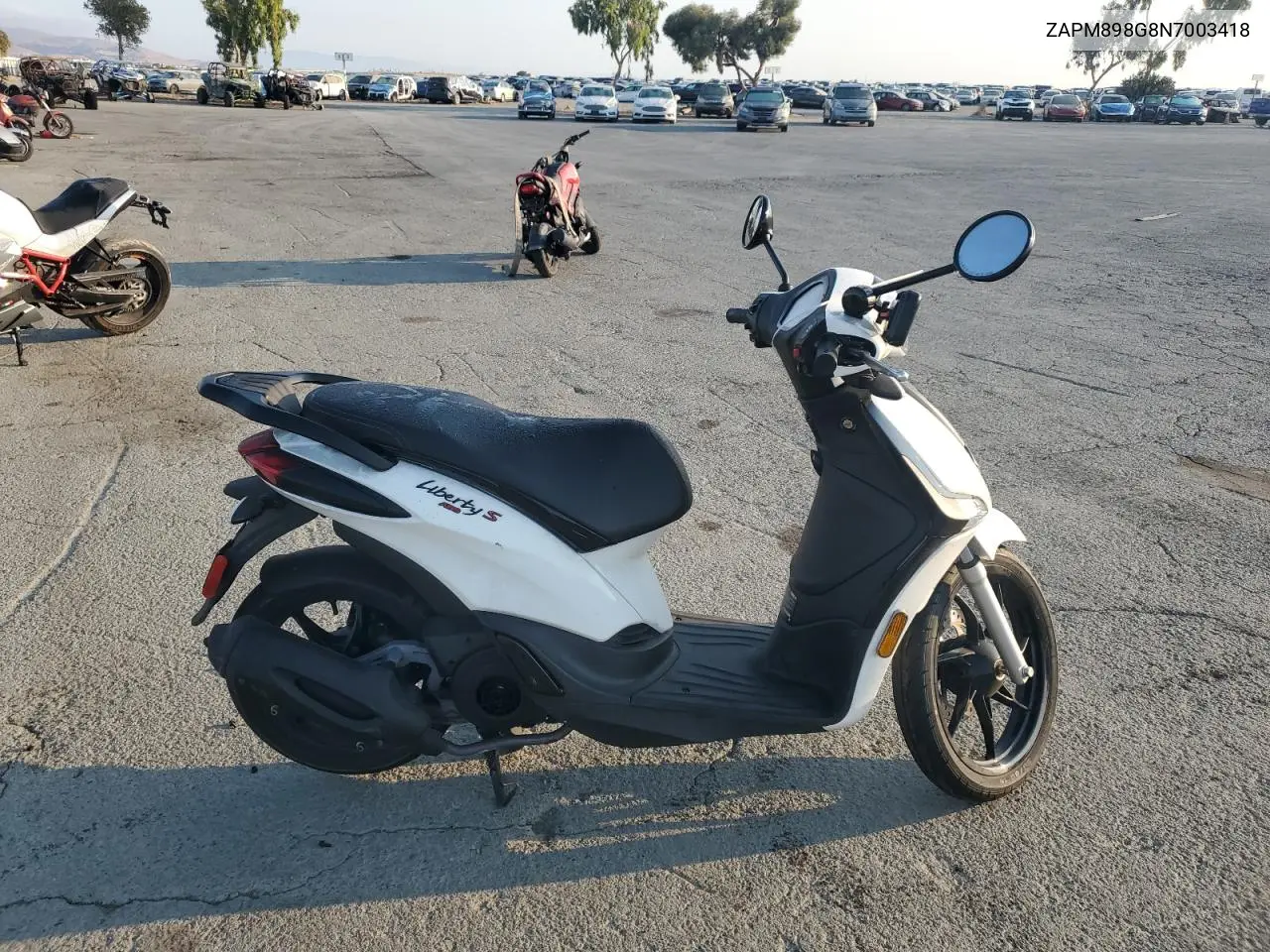 ZAPM898G8N7003418 2022 Piaggio Liberty 150