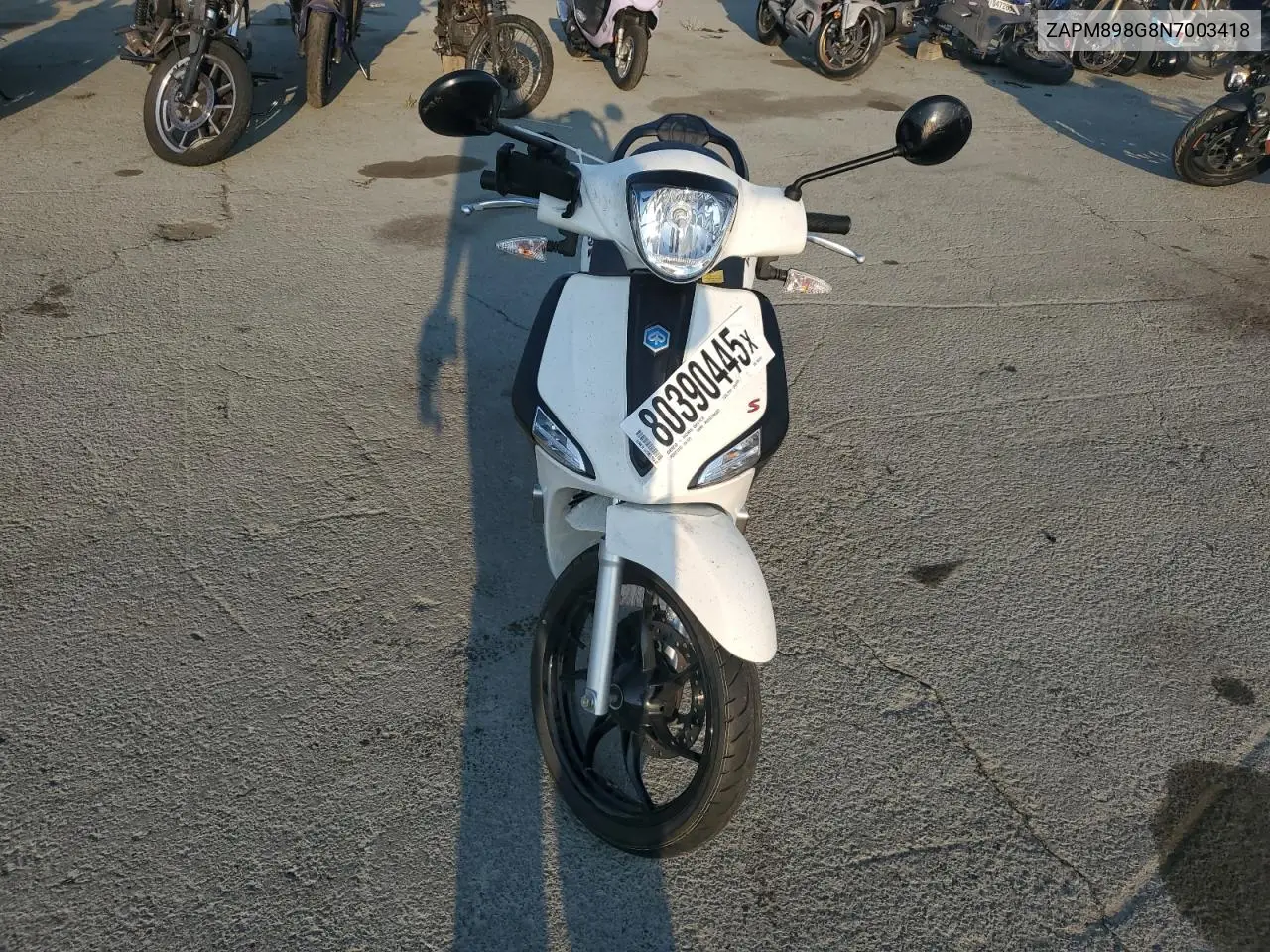 ZAPM898G8N7003418 2022 Piaggio Liberty 150