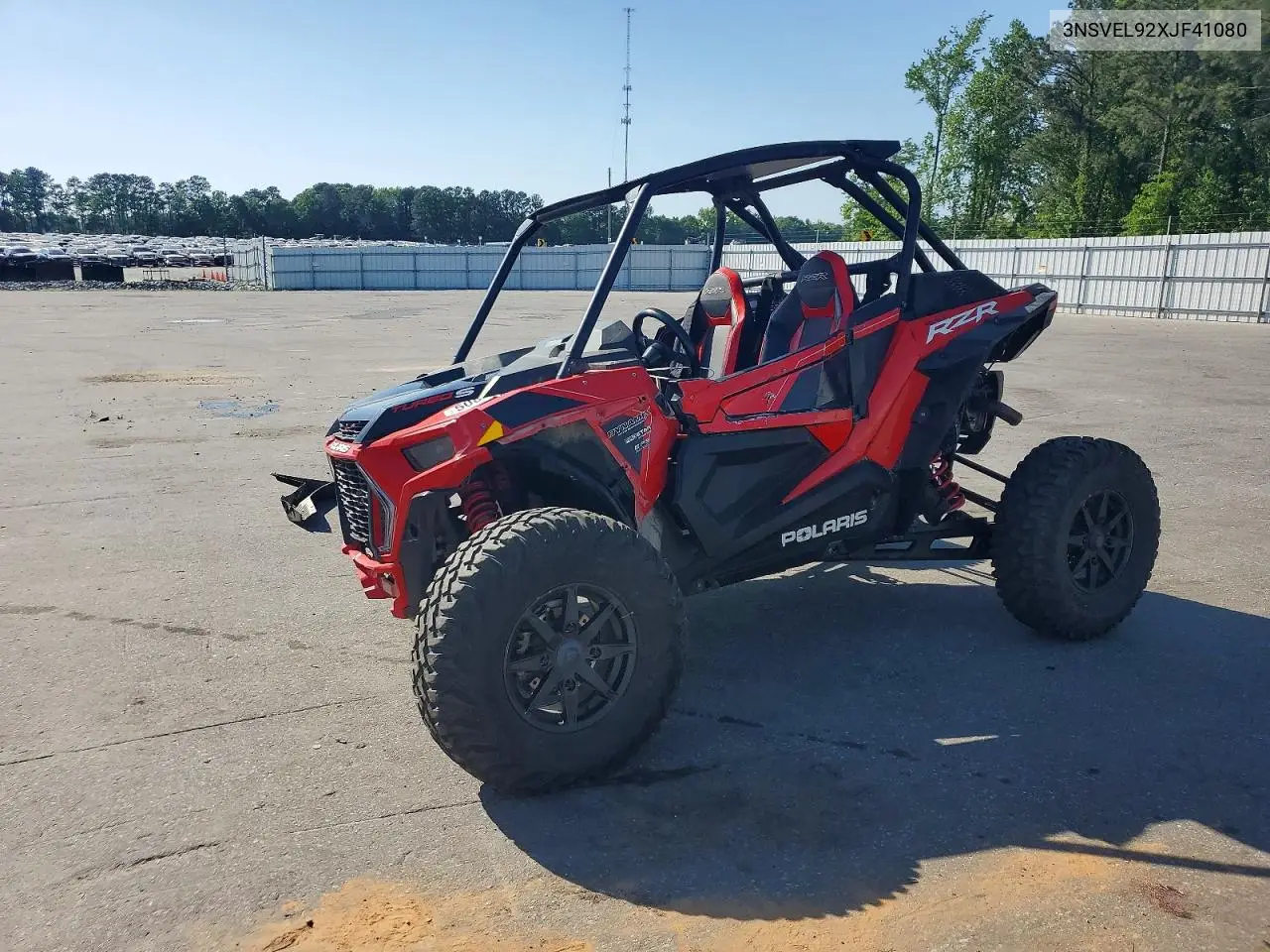 2018 Polaris Rzr Utility Vehicle VIN: 3NSVEL92XJF410805 Lot: 50834606
