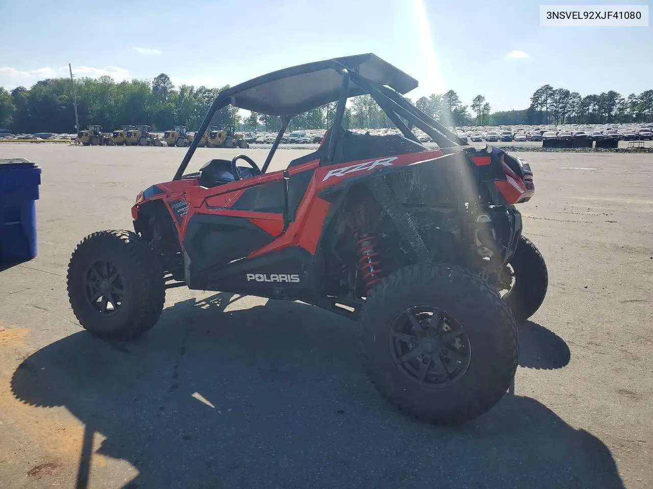 2018 Polaris Rzr Utility Vehicle VIN: 3NSVEL92XJF410805 Lot: 50834606