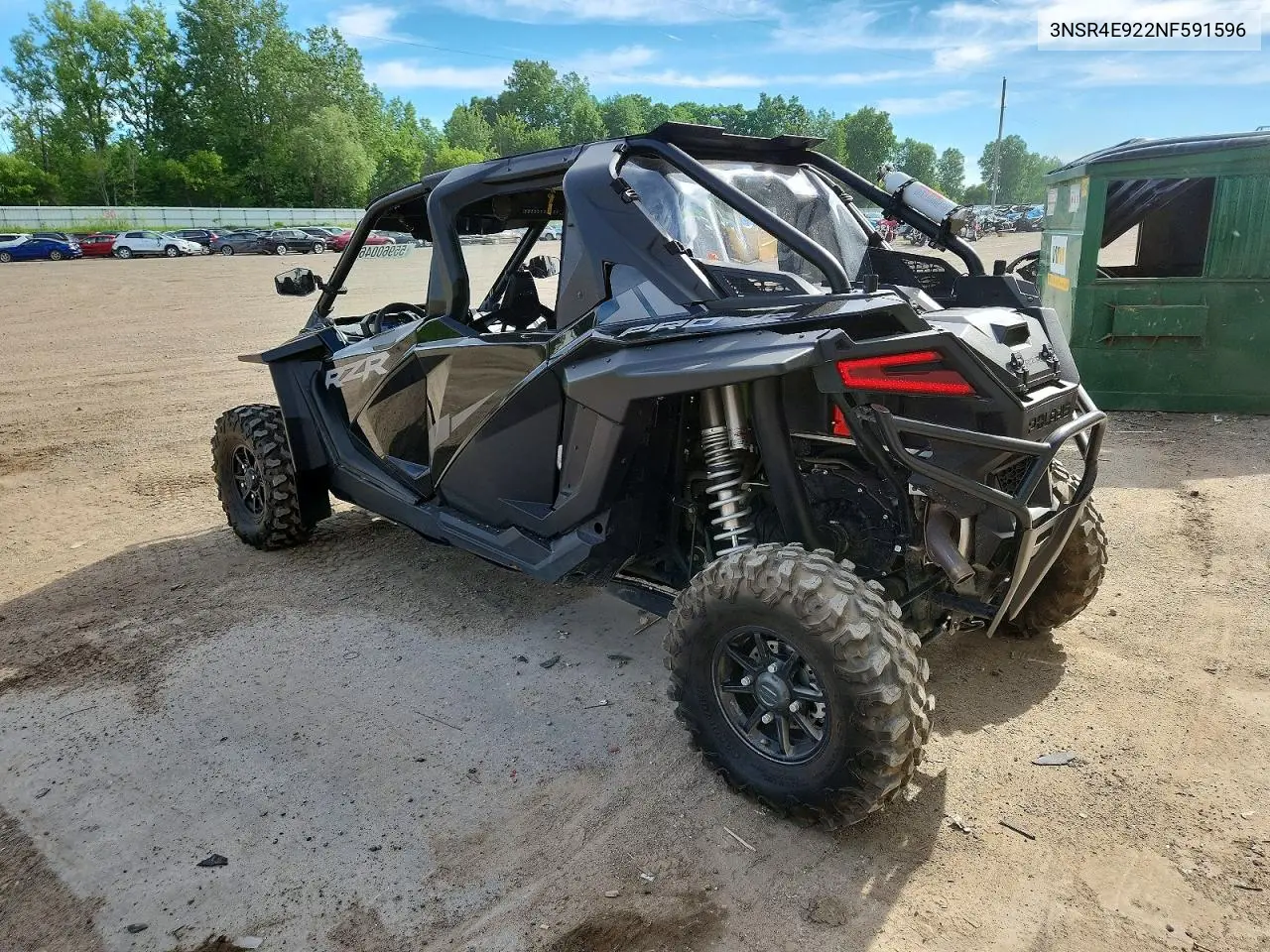 2022 Polaris Rzr Pro Xp 4 Sport VIN: 3NSR4E922NF591596 Lot: 55960046