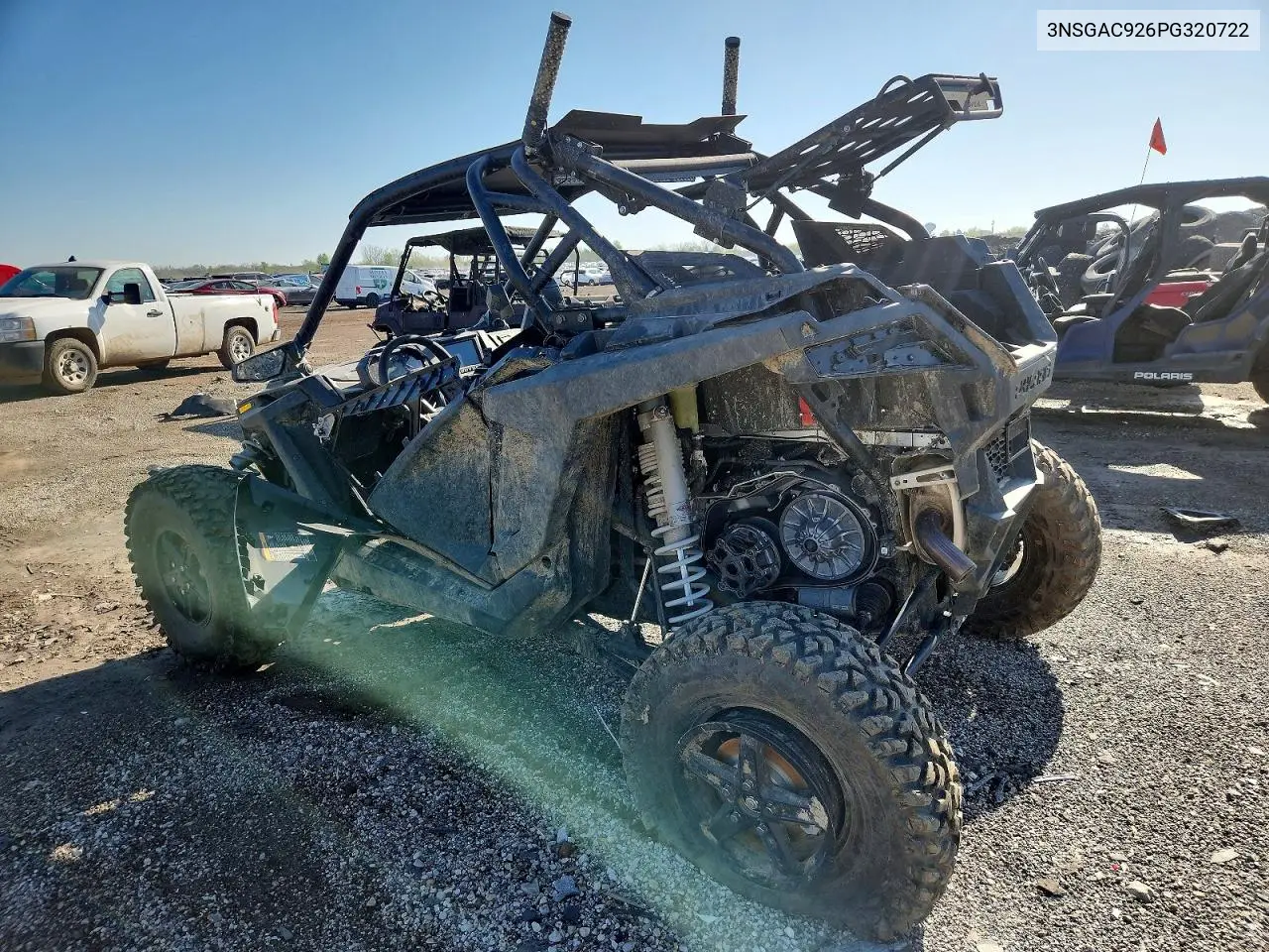 2023 Polaris Rzr Turbo Utility Vehicle VIN: 3NSGAC926PG320722 Lot: 50595176