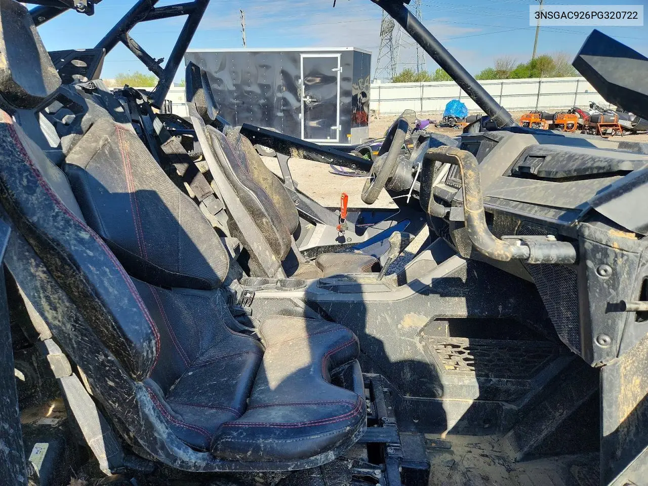 2023 Polaris Rzr Turbo Utility Vehicle VIN: 3NSGAC926PG320722 Lot: 50595176