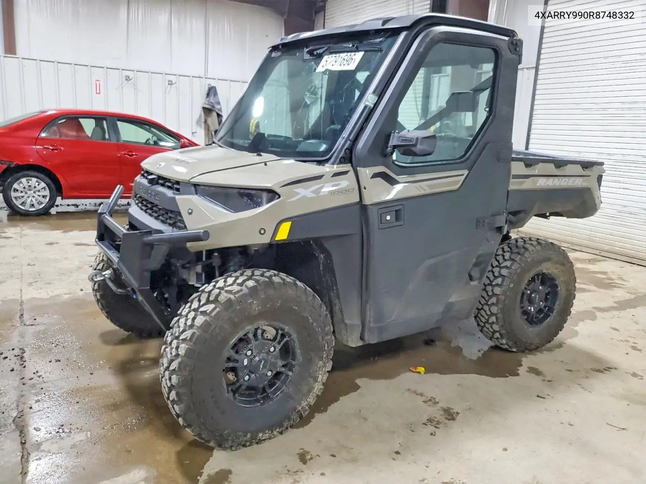 2024 Polaris Ranger Xp 1000 Utility Vehicle VIN: 4XARRY990R8748332 Lot: 50791696
