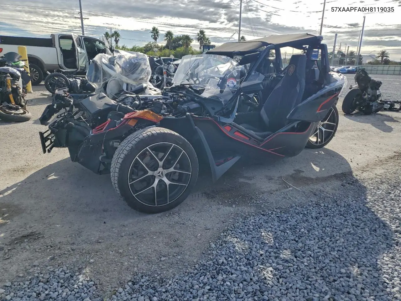 57XAAPFA0H8119035 2017 Polaris Slingshot Sl