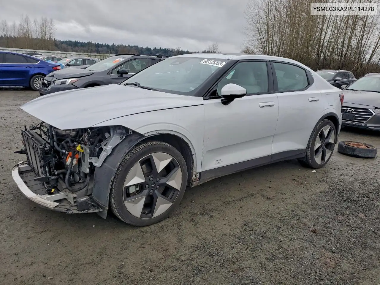 YSMEG3KA2PL114278 2023 Polestar 2