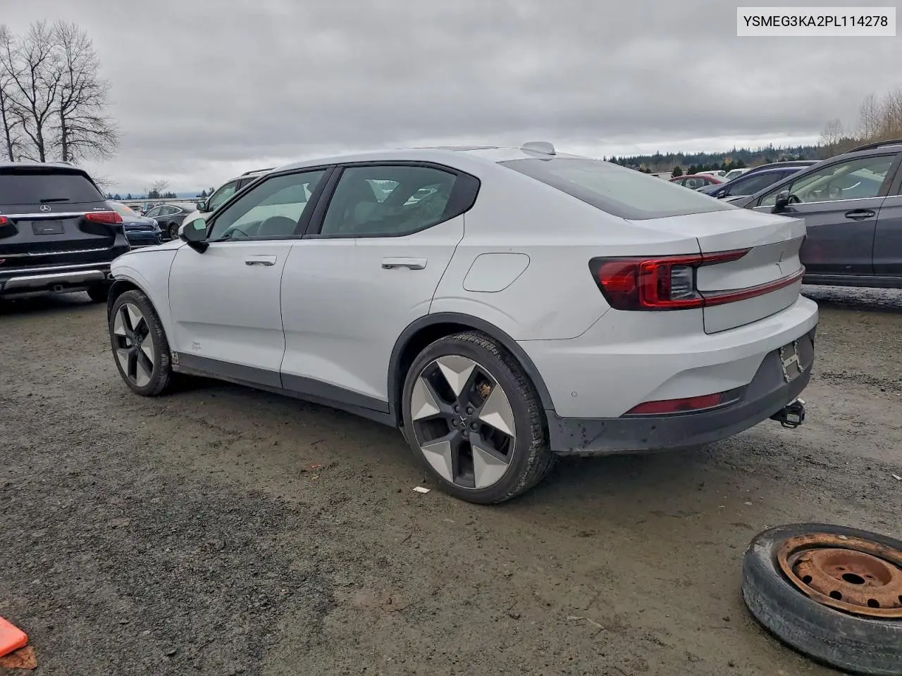 YSMEG3KA2PL114278 2023 Polestar 2