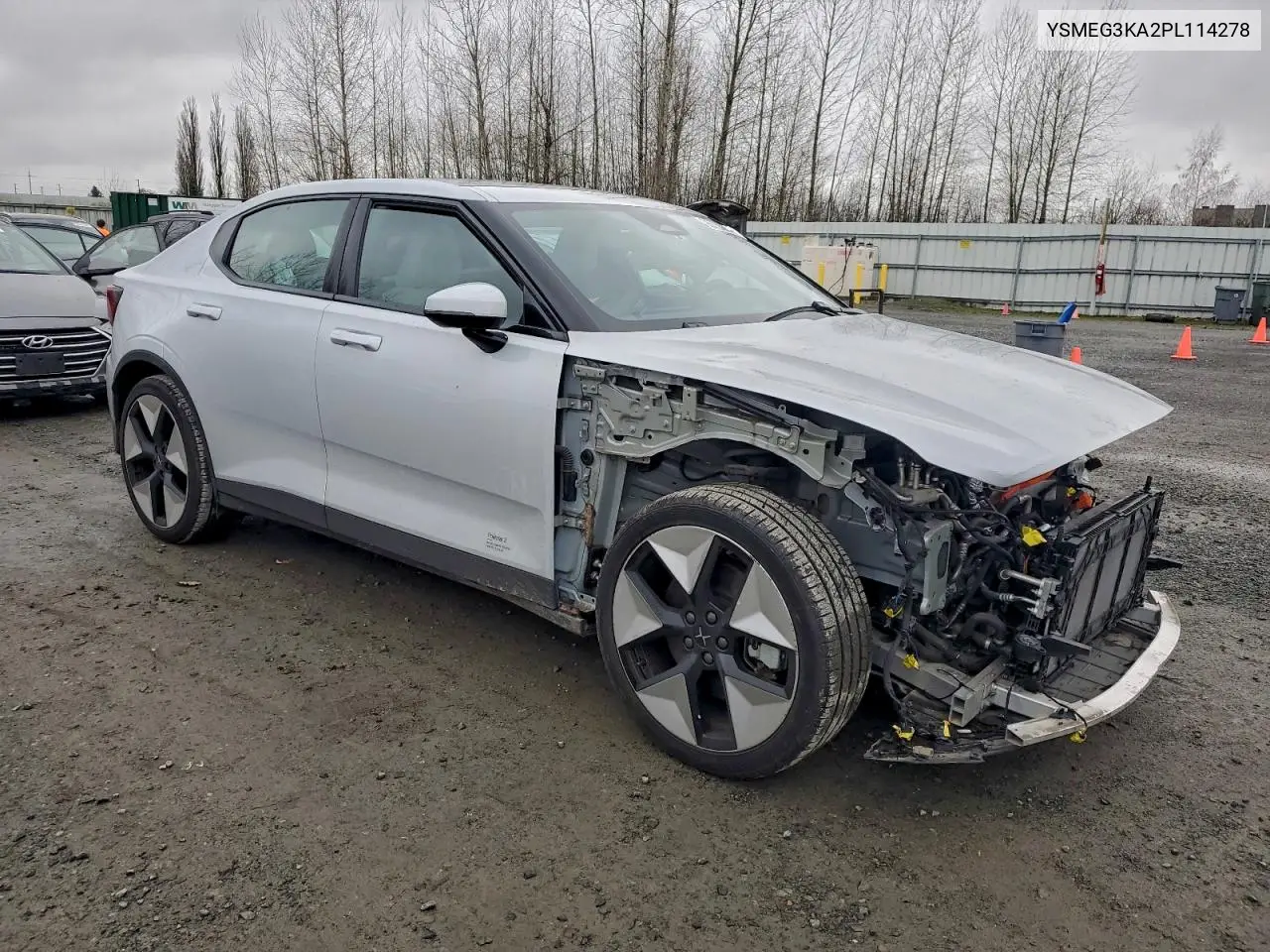 YSMEG3KA2PL114278 2023 Polestar 2
