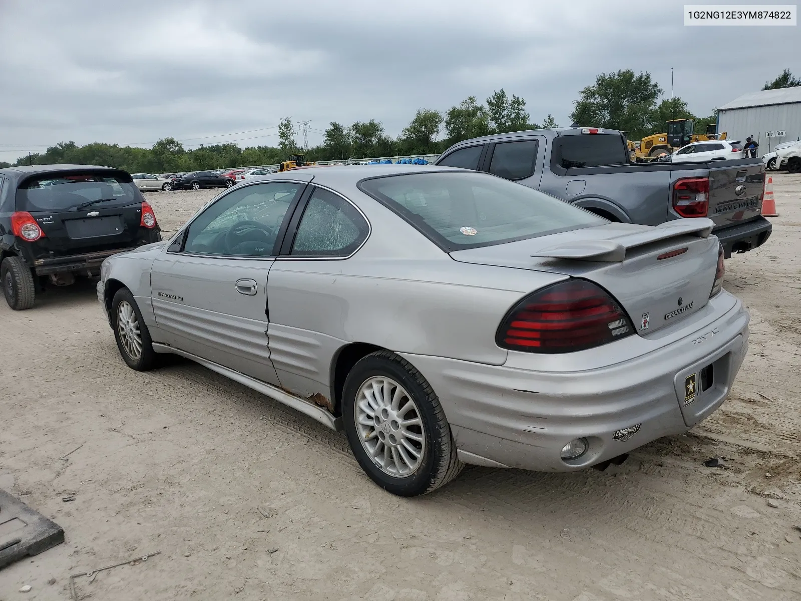 2000 Pontiac Grand Am Se2 VIN: 1G2NG12E3YM874822 Lot: 66385174