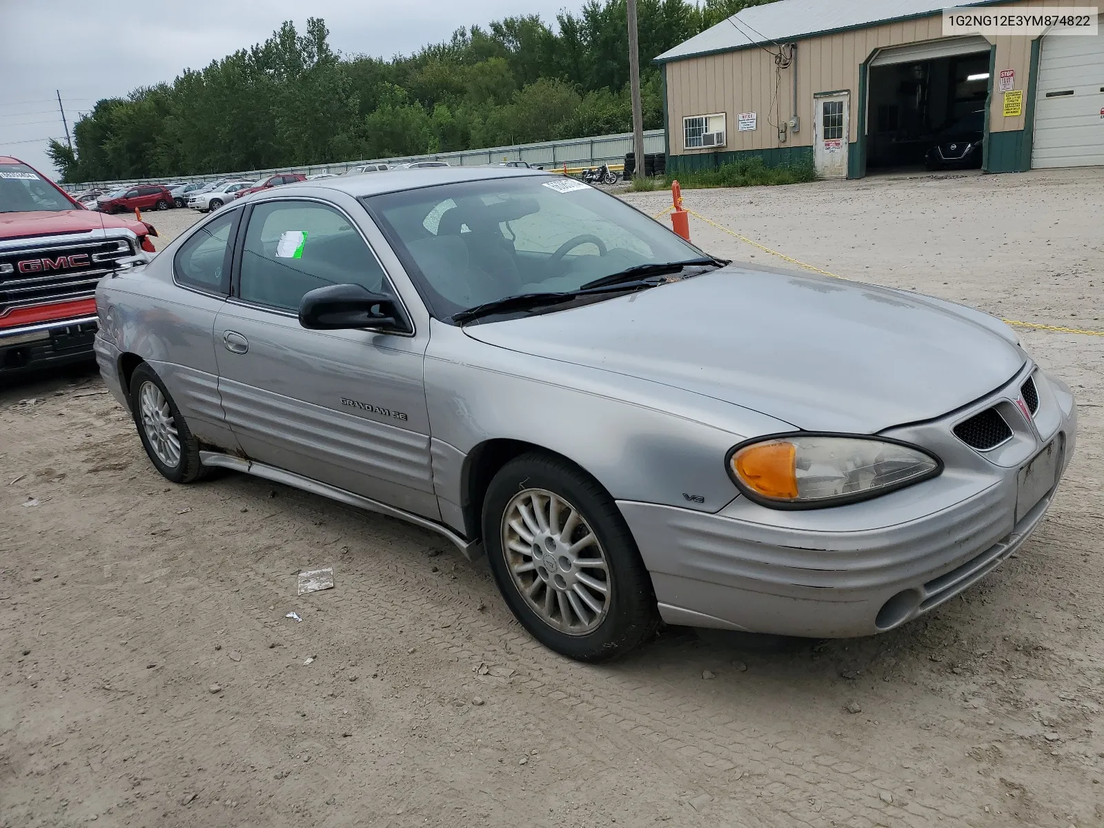 2000 Pontiac Grand Am Se2 VIN: 1G2NG12E3YM874822 Lot: 66385174