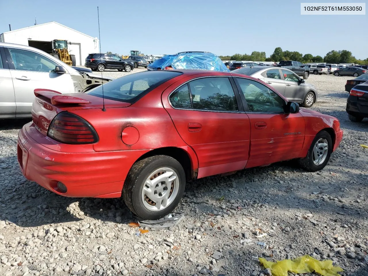 1G2NF52T61M553050 2001 Pontiac Grand Am Se1