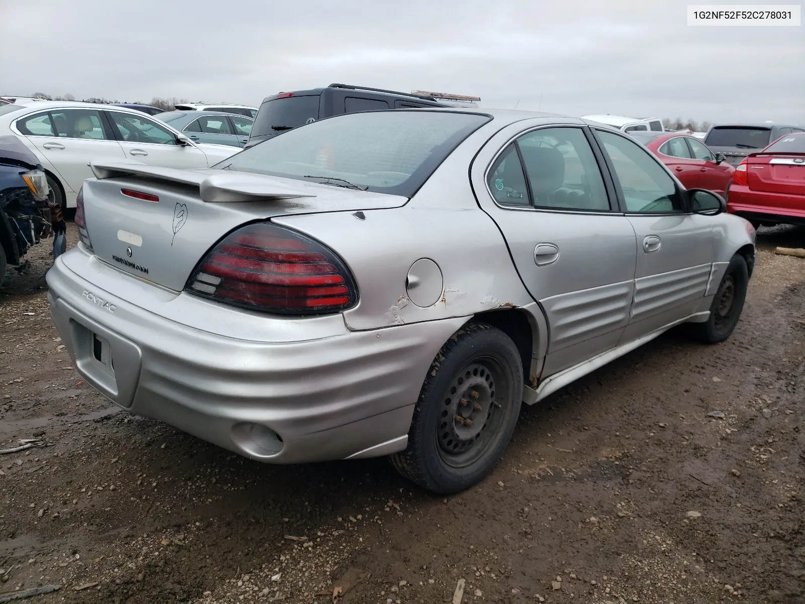 2002 Pontiac Grand Am Se1 VIN: 1G2NF52F52C278031 Lot: 44931264