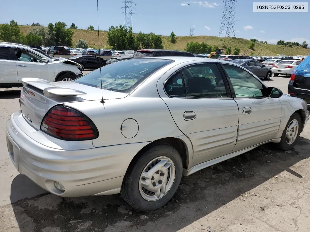 2002 Pontiac Grand Am Se1 VIN: 1G2NF52F02C310285 Lot: 58688954