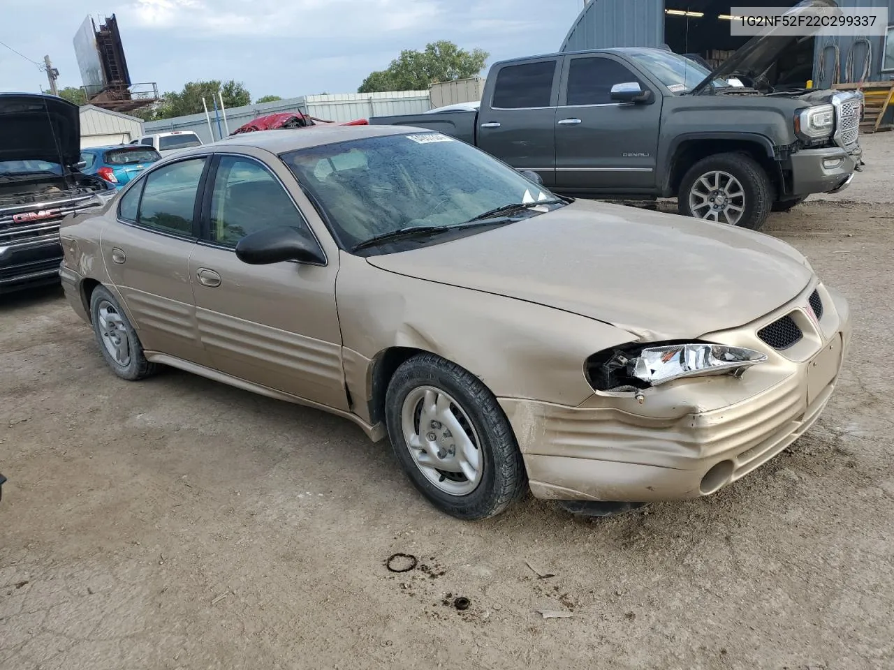 2002 Pontiac Grand Am Se1 VIN: 1G2NF52F22C299337 Lot: 64937324