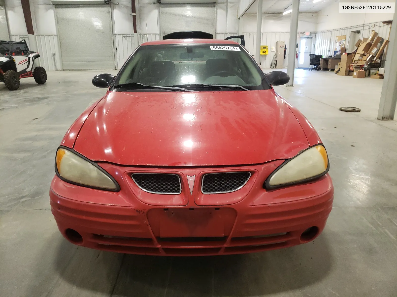 2002 Pontiac Grand Am Se1 VIN: 1G2NF52F12C115229 Lot: 66429754