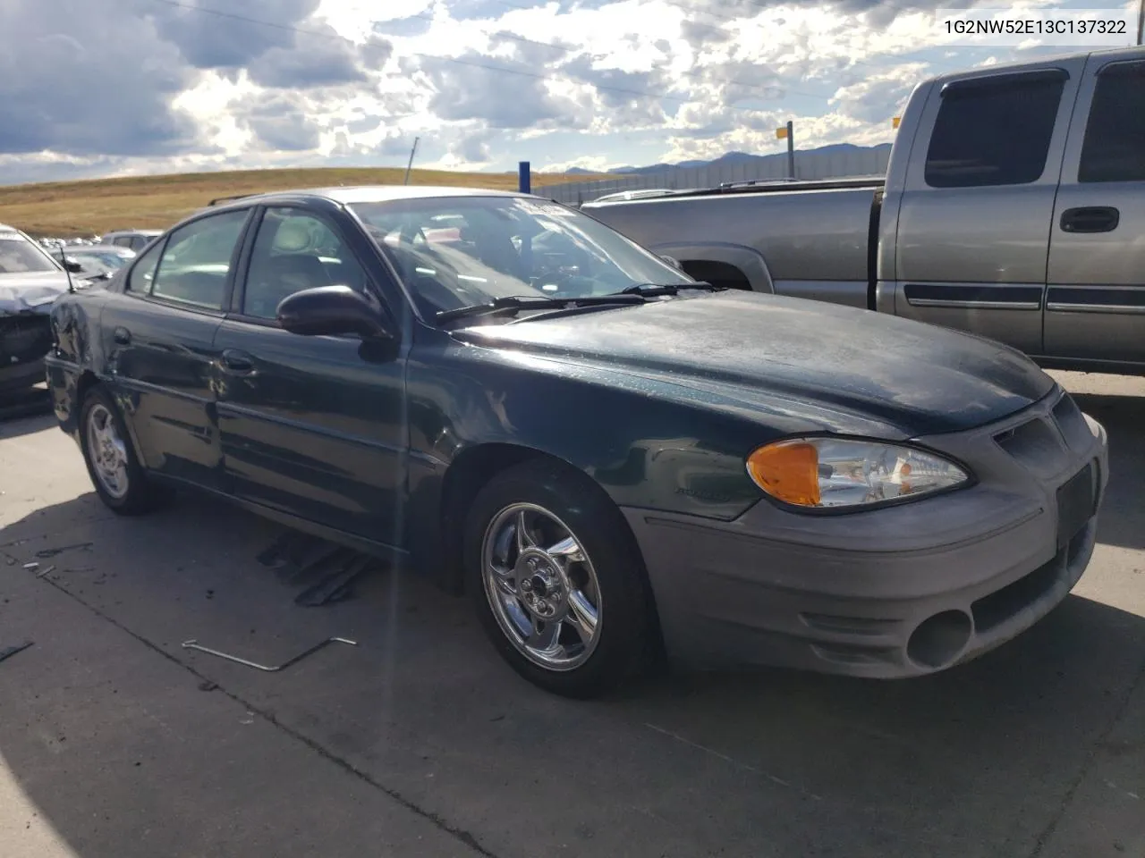 2003 Pontiac Grand Am Gt VIN: 1G2NW52E13C137322 Lot: 68789744