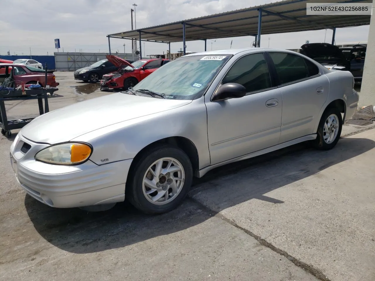 2003 Pontiac Grand Am Se1 VIN: 1G2NF52E43C256885 Lot: 69529574