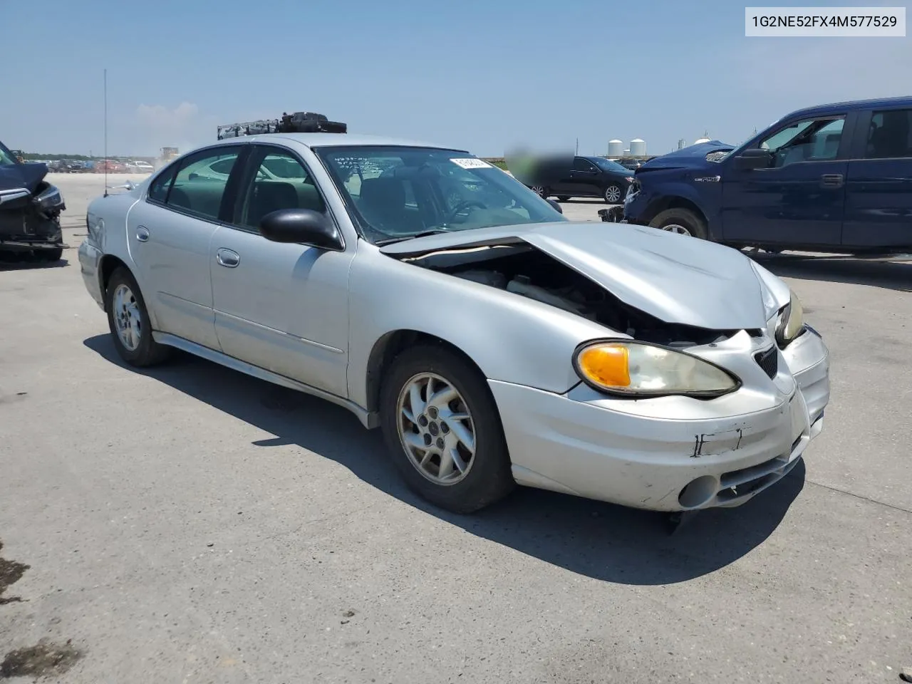 2004 Pontiac Grand Am Se VIN: 1G2NE52FX4M577529 Lot: 61648374