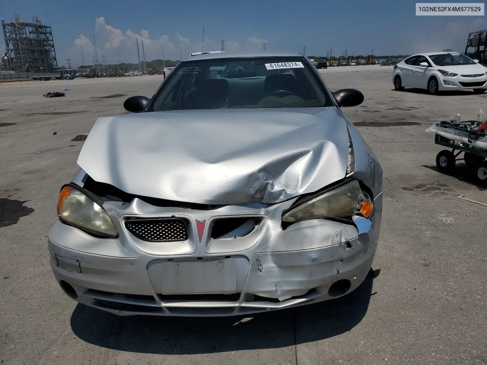 2004 Pontiac Grand Am Se VIN: 1G2NE52FX4M577529 Lot: 61648374