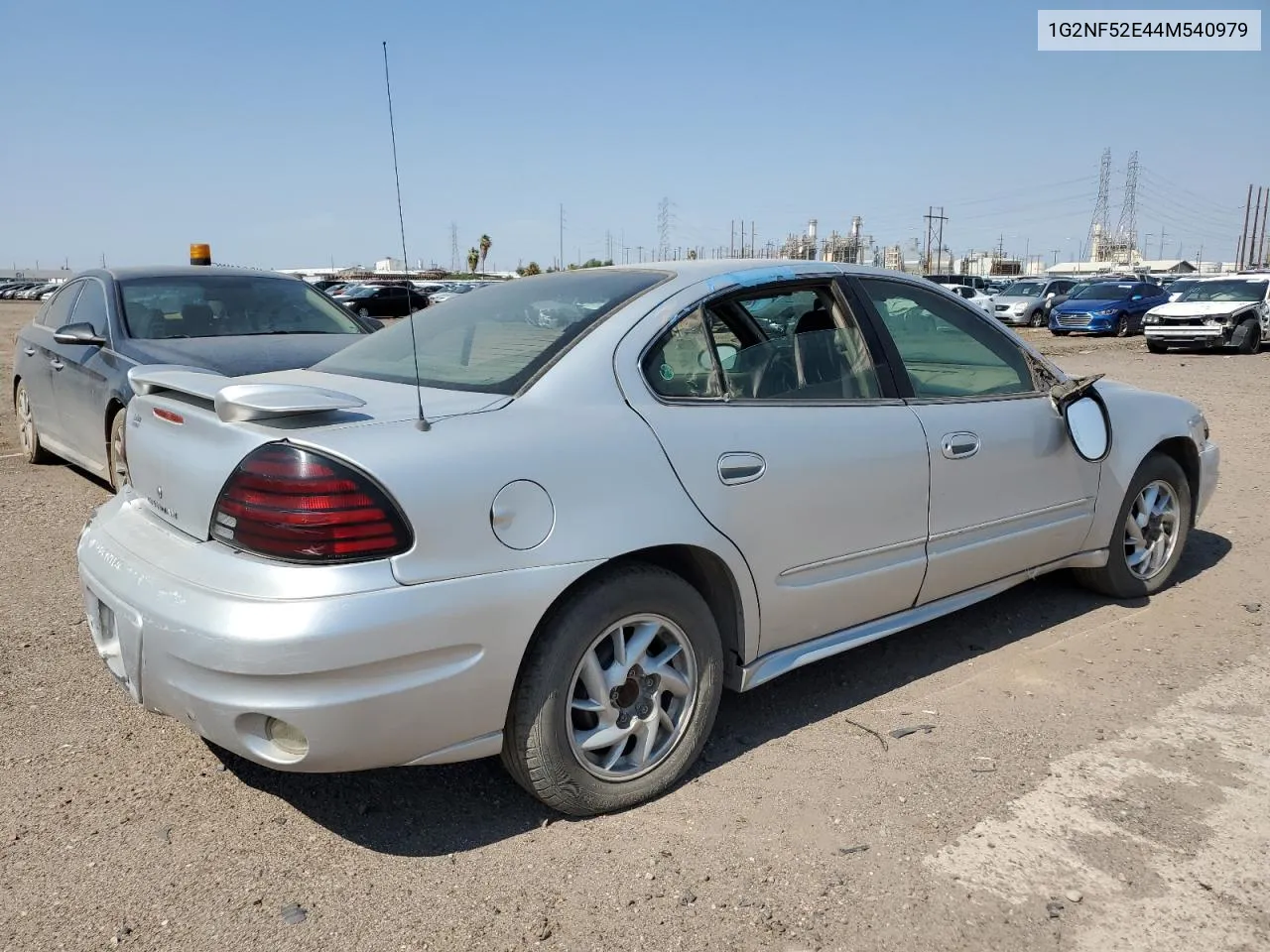 2004 Pontiac Grand Am Se1 VIN: 1G2NF52E44M540979 Lot: 64746483