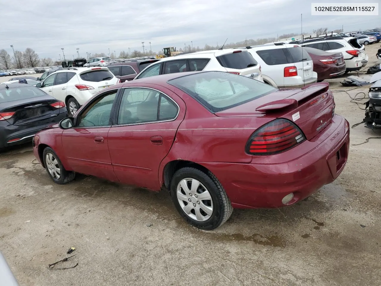 2005 Pontiac Grand Am Se VIN: 1G2NE52E85M115527 Lot: 47911604