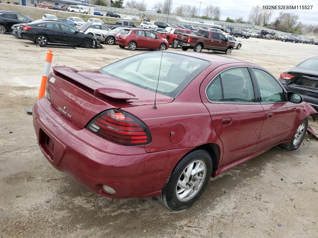 2005 Pontiac Grand Am Se VIN: 1G2NE52E85M115527 Lot: 47911604