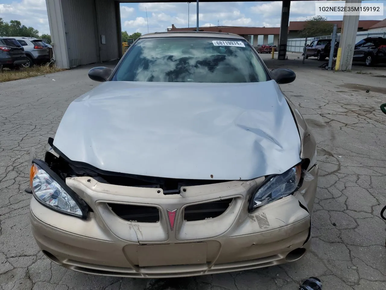 2005 Pontiac Grand Am Se VIN: 1G2NE52E35M159192 Lot: 68119974