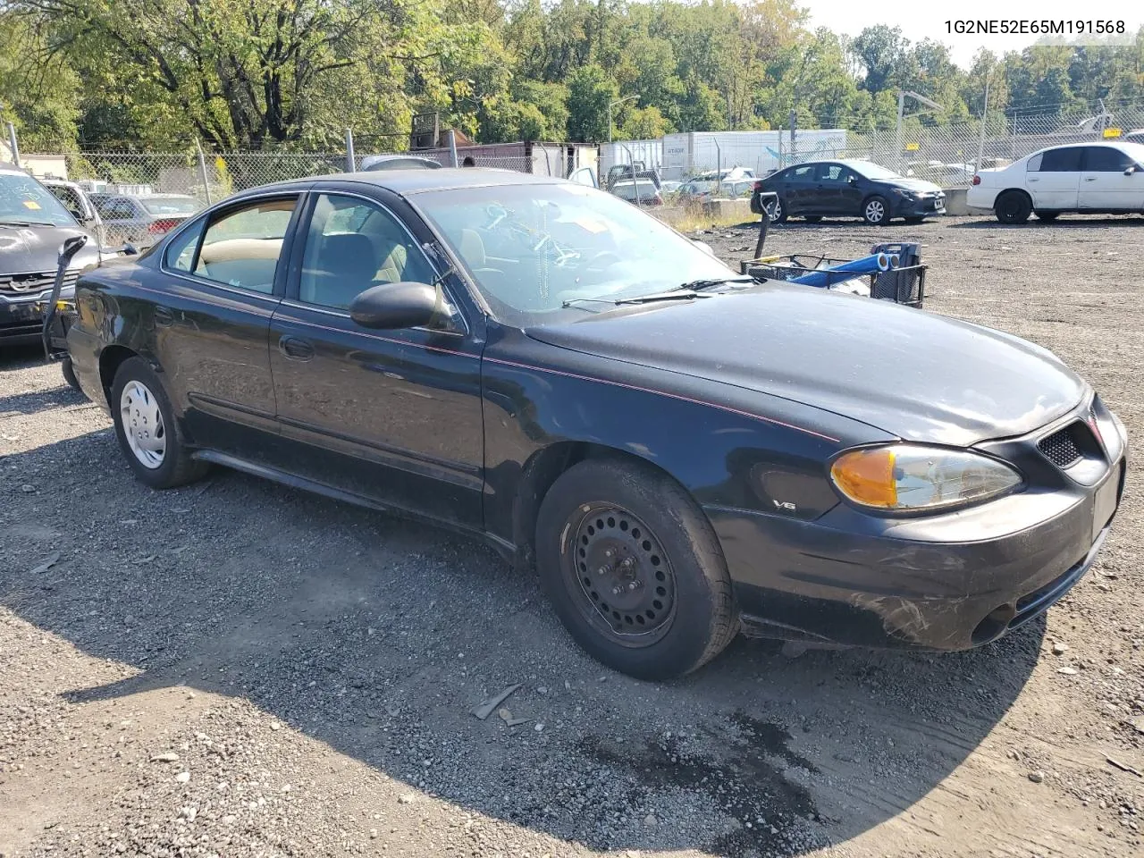 2005 Pontiac Grand Am Se VIN: 1G2NE52E65M191568 Lot: 72346944