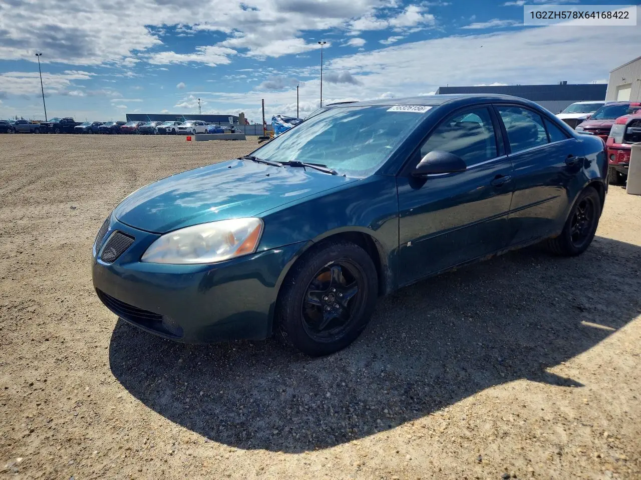2006 Pontiac G6 Gt VIN: 1G2ZH578X64168422 Lot: 56326156