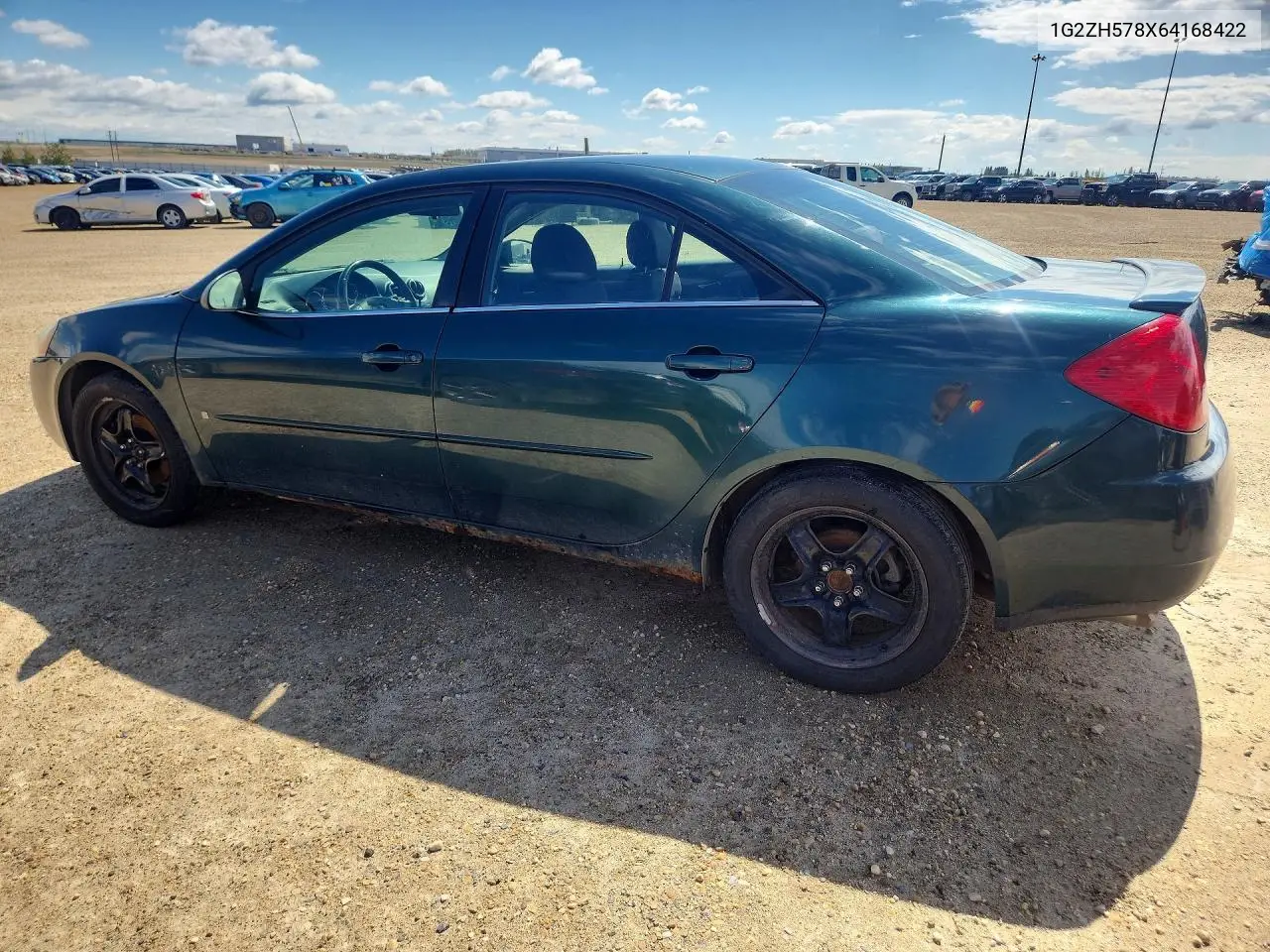 2006 Pontiac G6 Gt VIN: 1G2ZH578X64168422 Lot: 56326156