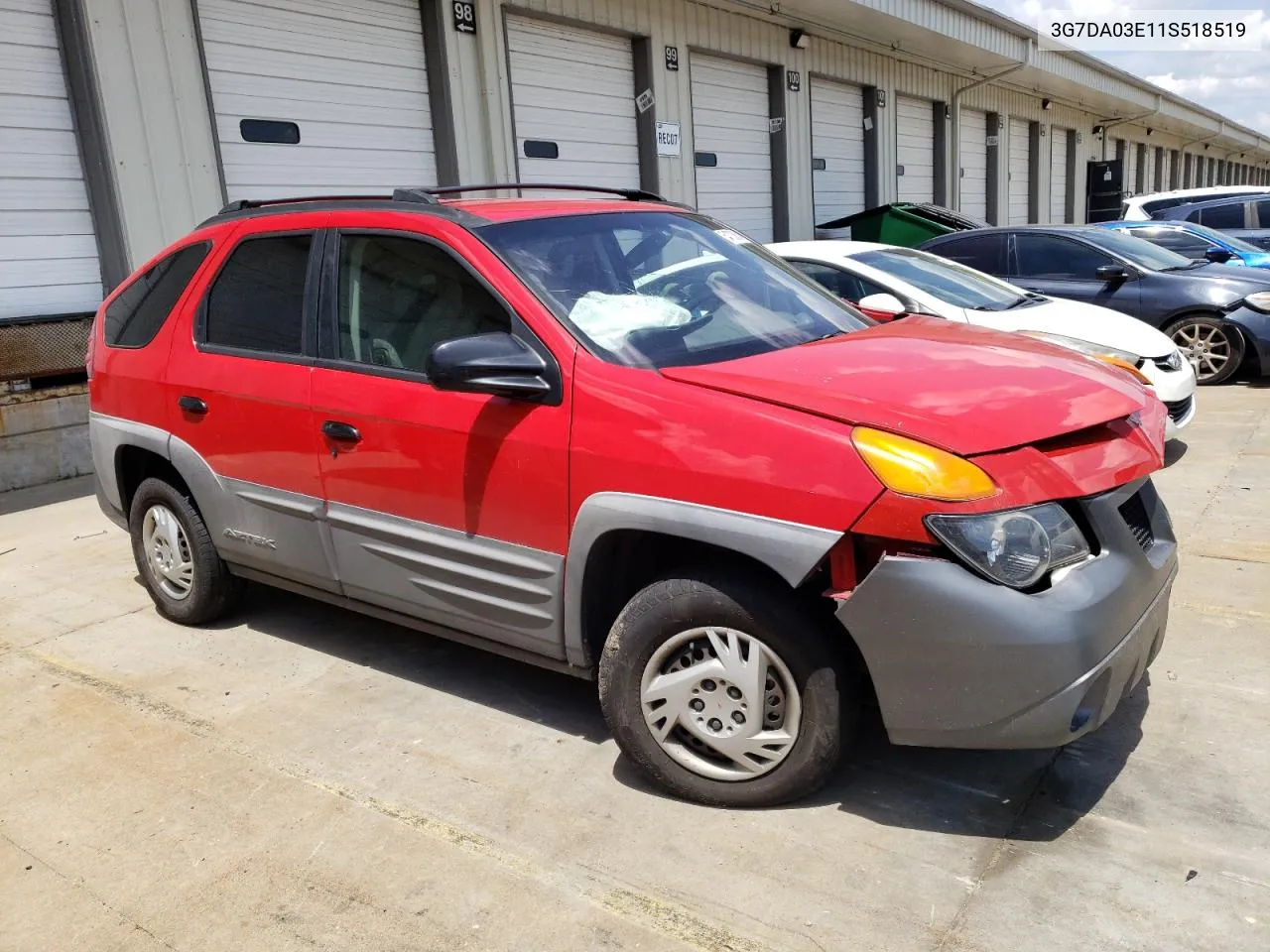 2001 Pontiac Aztek VIN: 3G7DA03E11S518519 Lot: 54703804