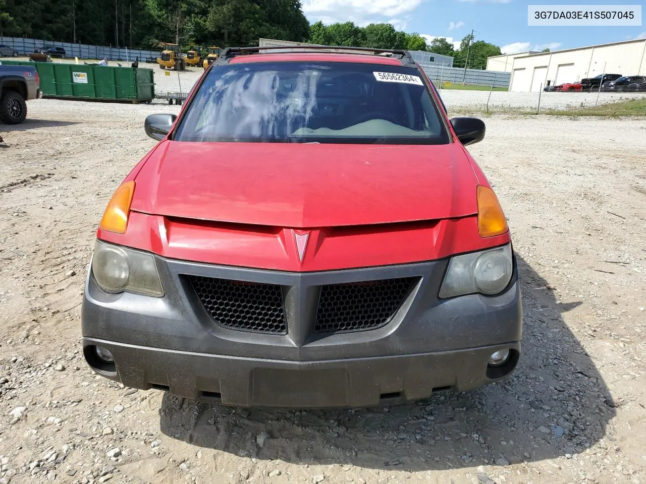 2001 Pontiac Aztek VIN: 3G7DA03E41S507045 Lot: 56562364