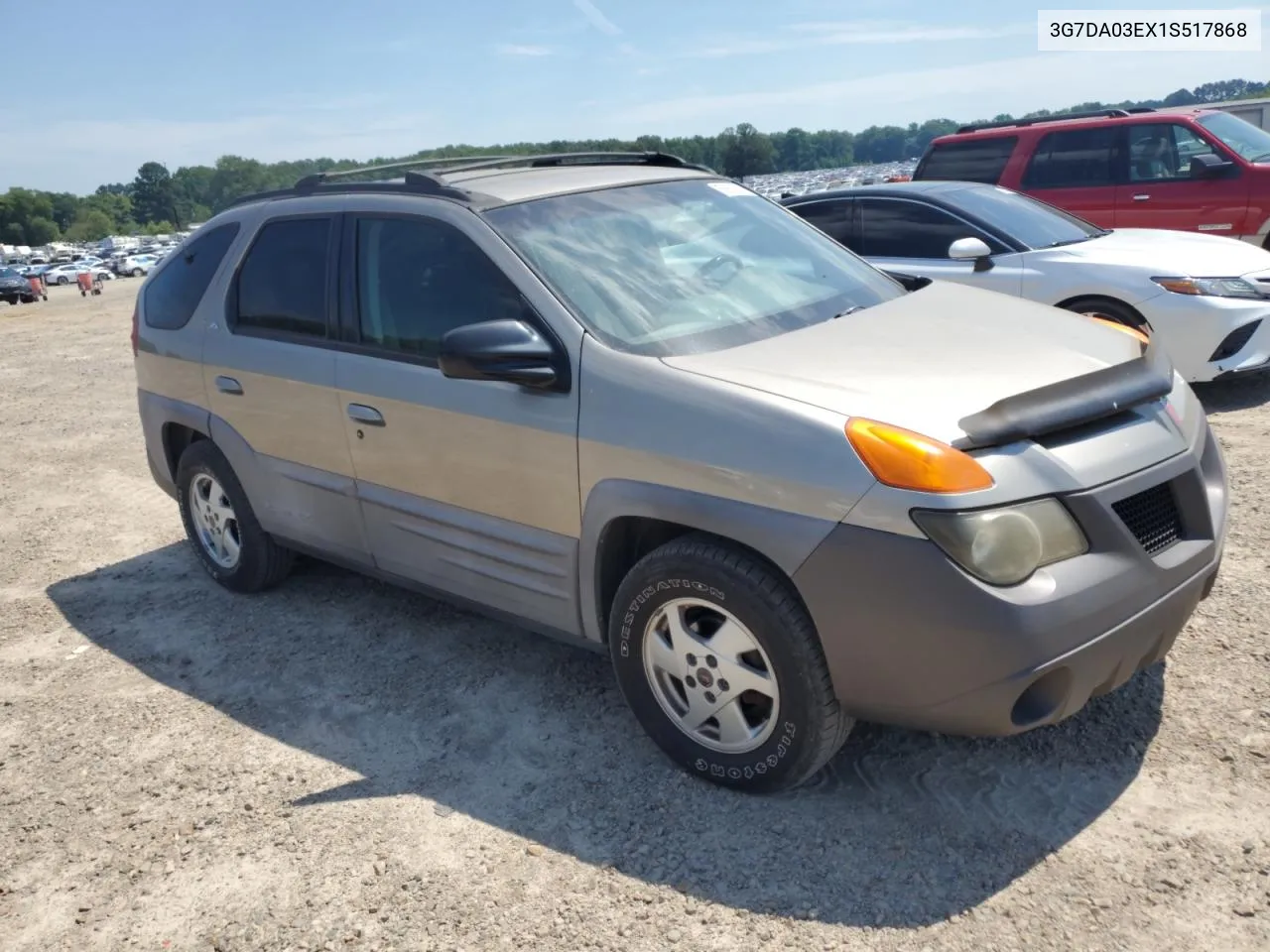 3G7DA03EX1S517868 2001 Pontiac Aztek