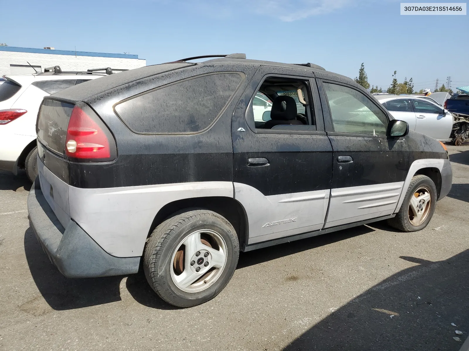 2001 Pontiac Aztek VIN: 3G7DA03E21S514656 Lot: 63631384