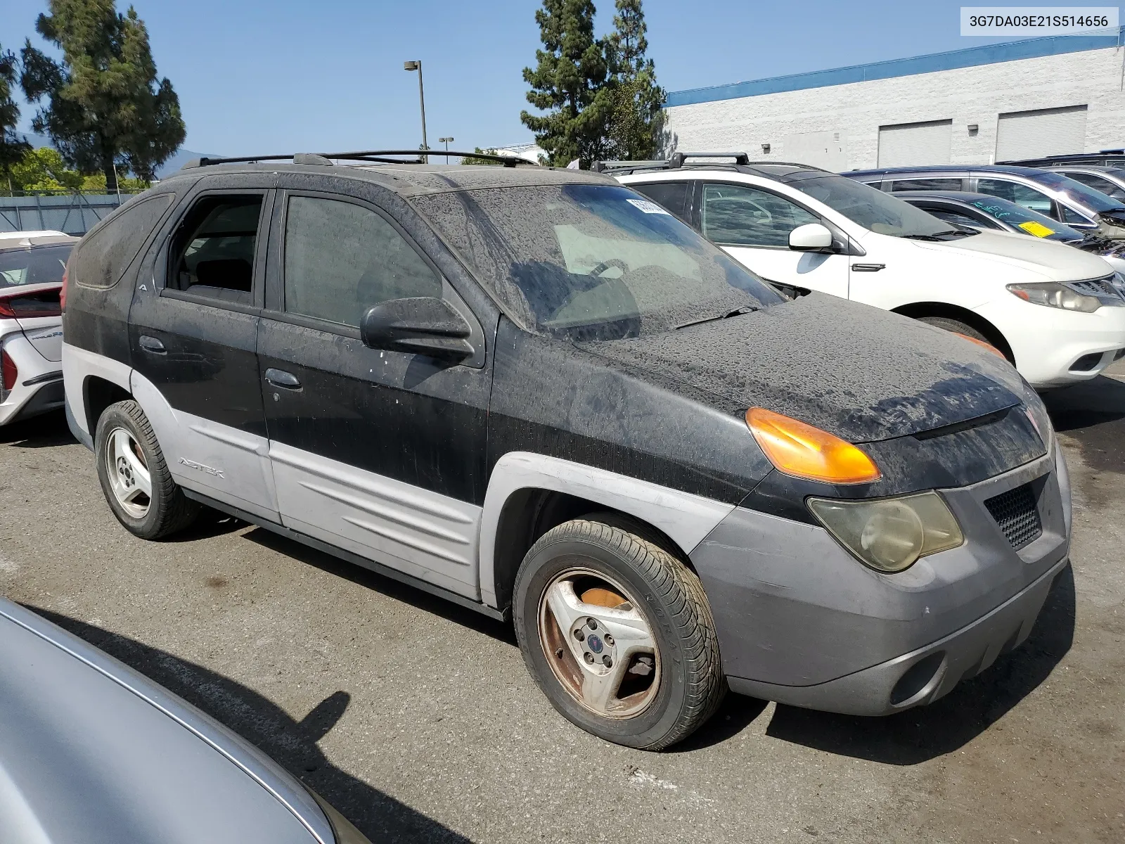 2001 Pontiac Aztek VIN: 3G7DA03E21S514656 Lot: 63631384