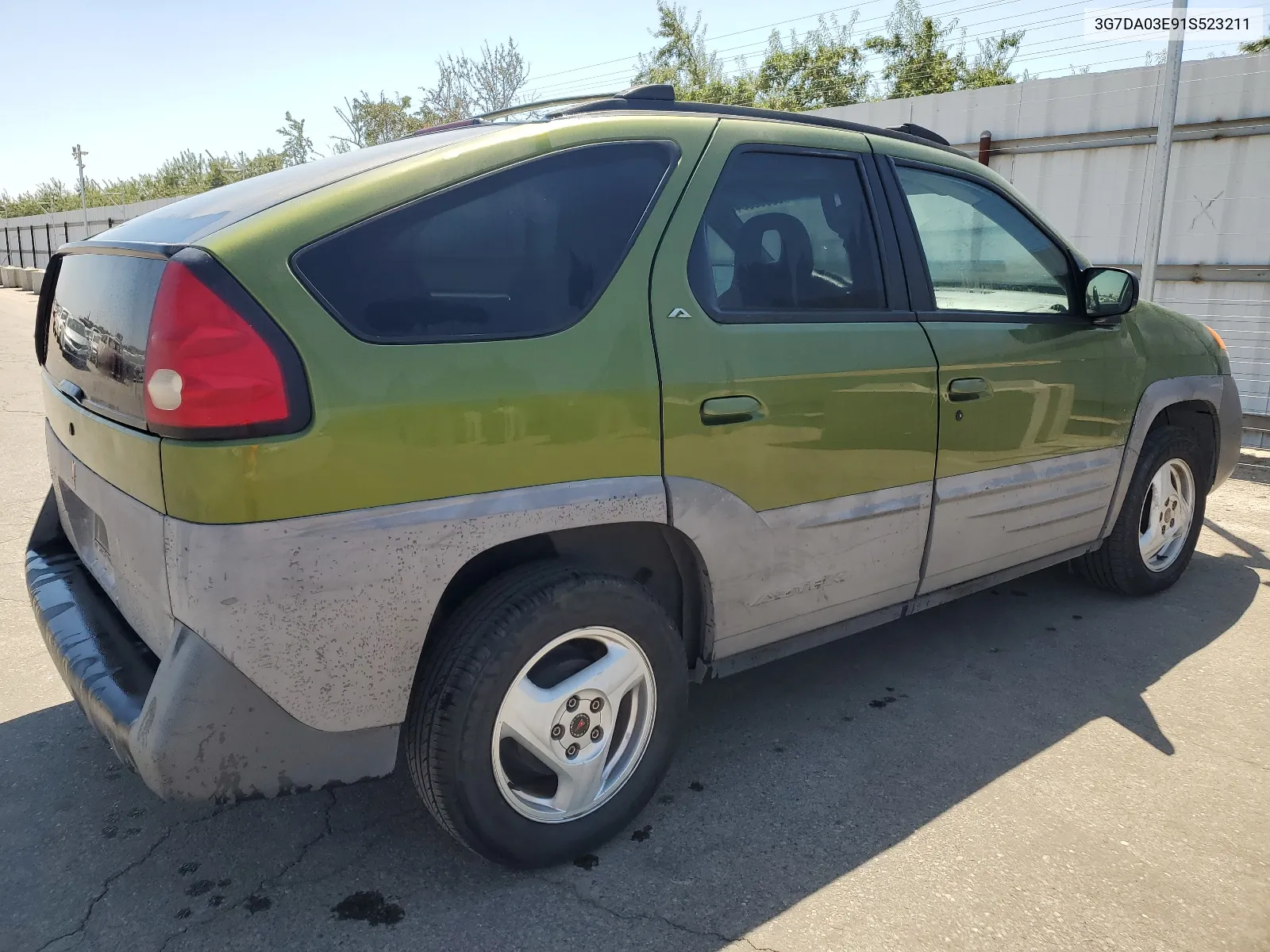 3G7DA03E91S523211 2001 Pontiac Aztek