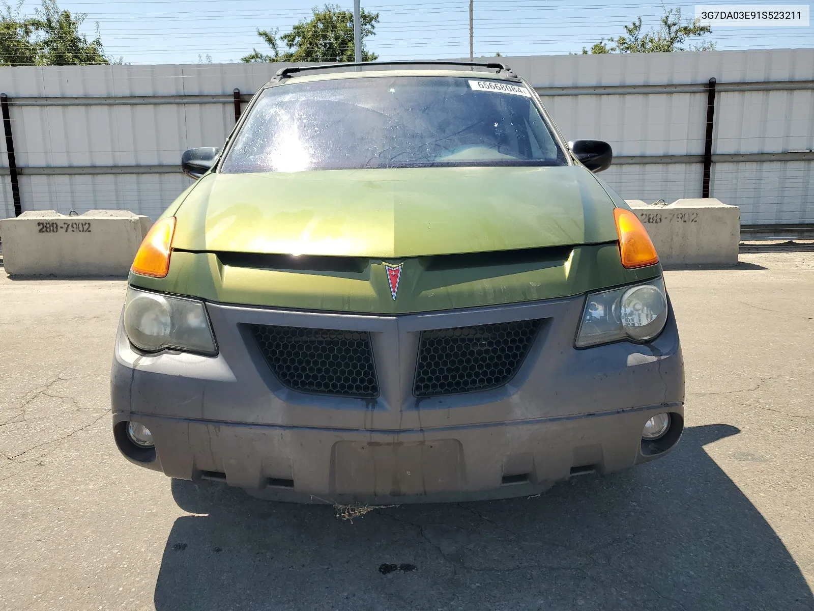 3G7DA03E91S523211 2001 Pontiac Aztek