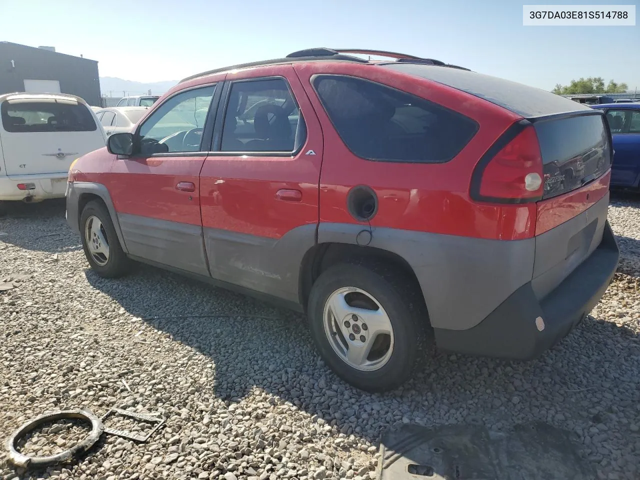 2001 Pontiac Aztek VIN: 3G7DA03E81S514788 Lot: 67165054