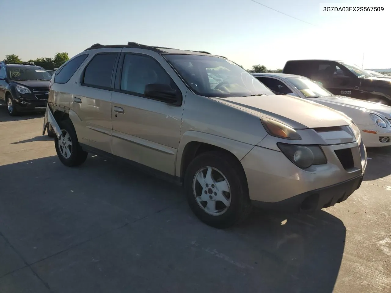 3G7DA03EX2S567509 2002 Pontiac Aztek