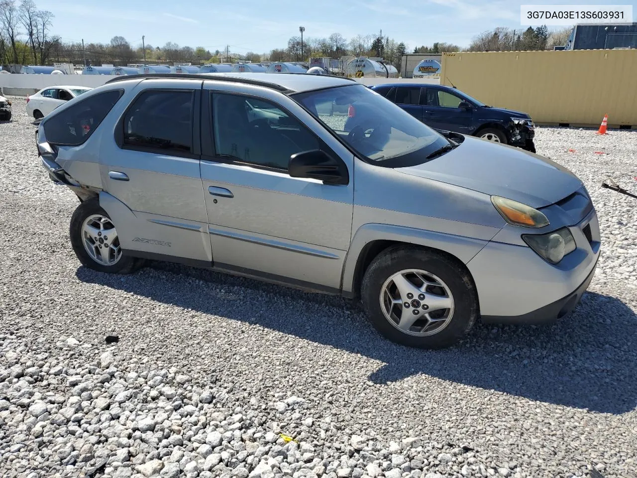 2003 Pontiac Aztek VIN: 3G7DA03E13S603931 Lot: 50766804