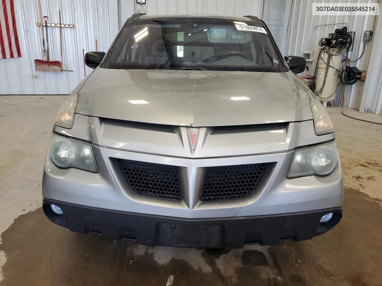 2003 Pontiac Aztek VIN: 3G7DA03E03S545214 Lot: 51969454