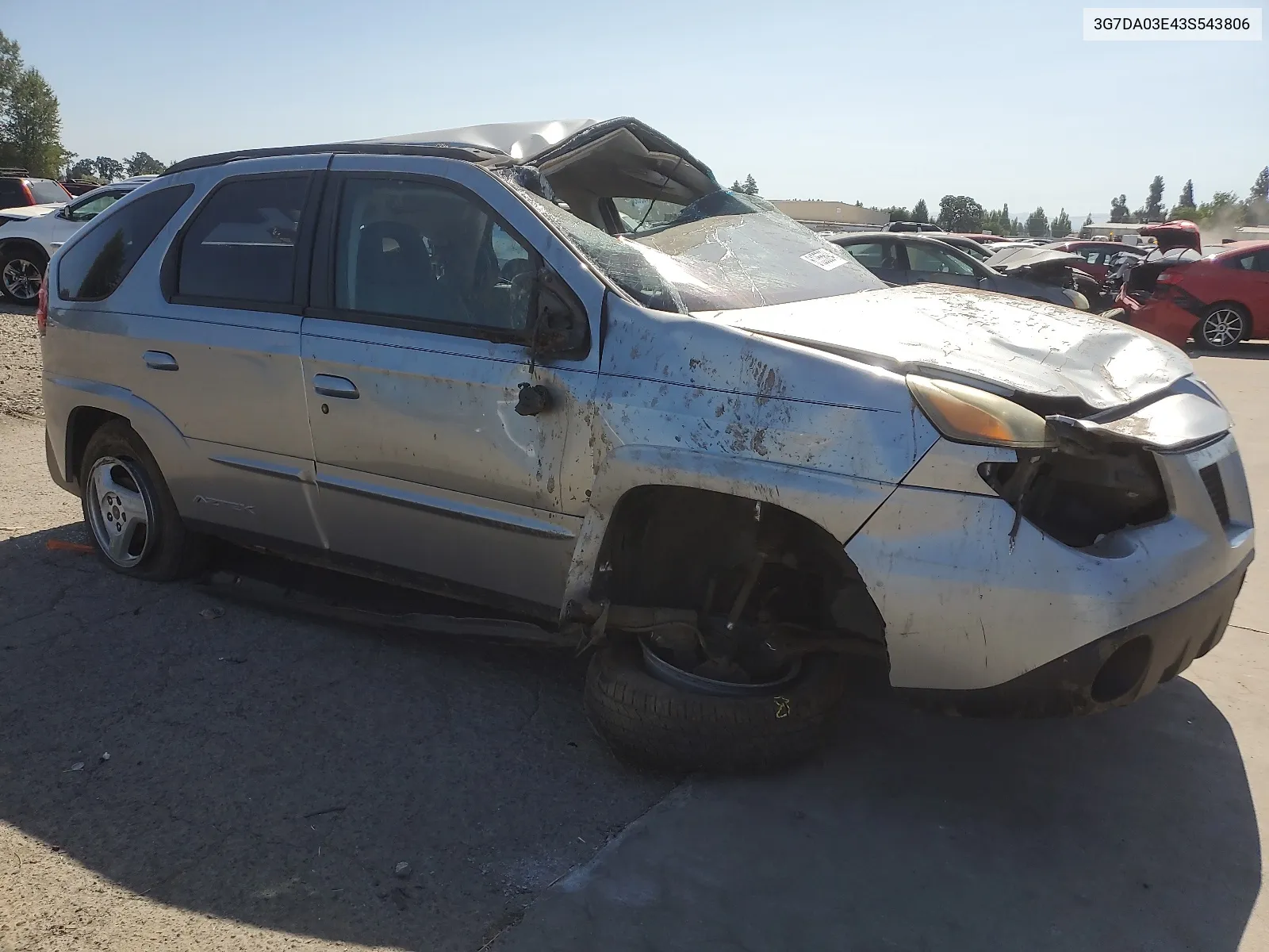 2003 Pontiac Aztek VIN: 3G7DA03E43S543806 Lot: 61355694