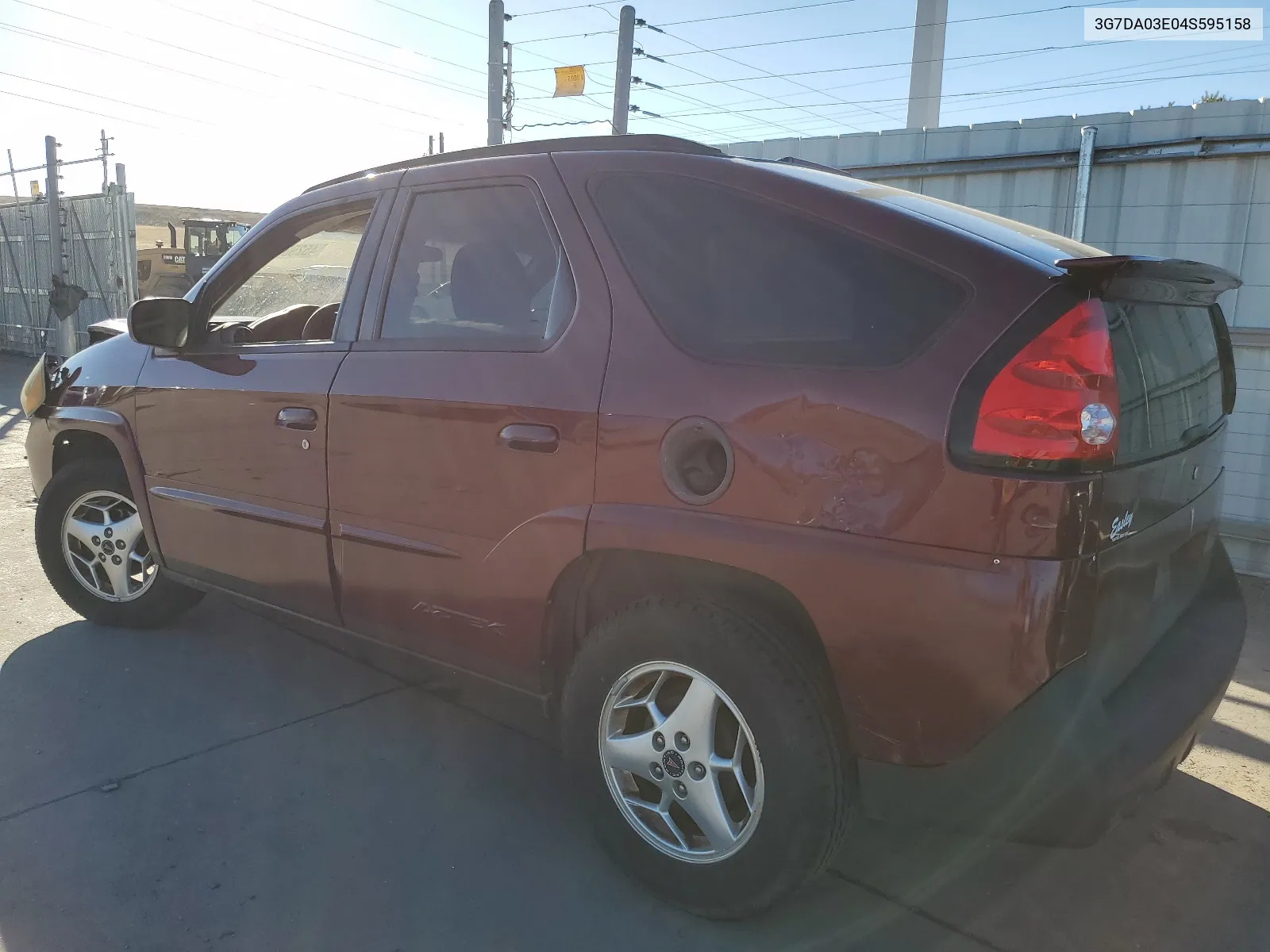 2004 Pontiac Aztek VIN: 3G7DA03E04S595158 Lot: 45293434