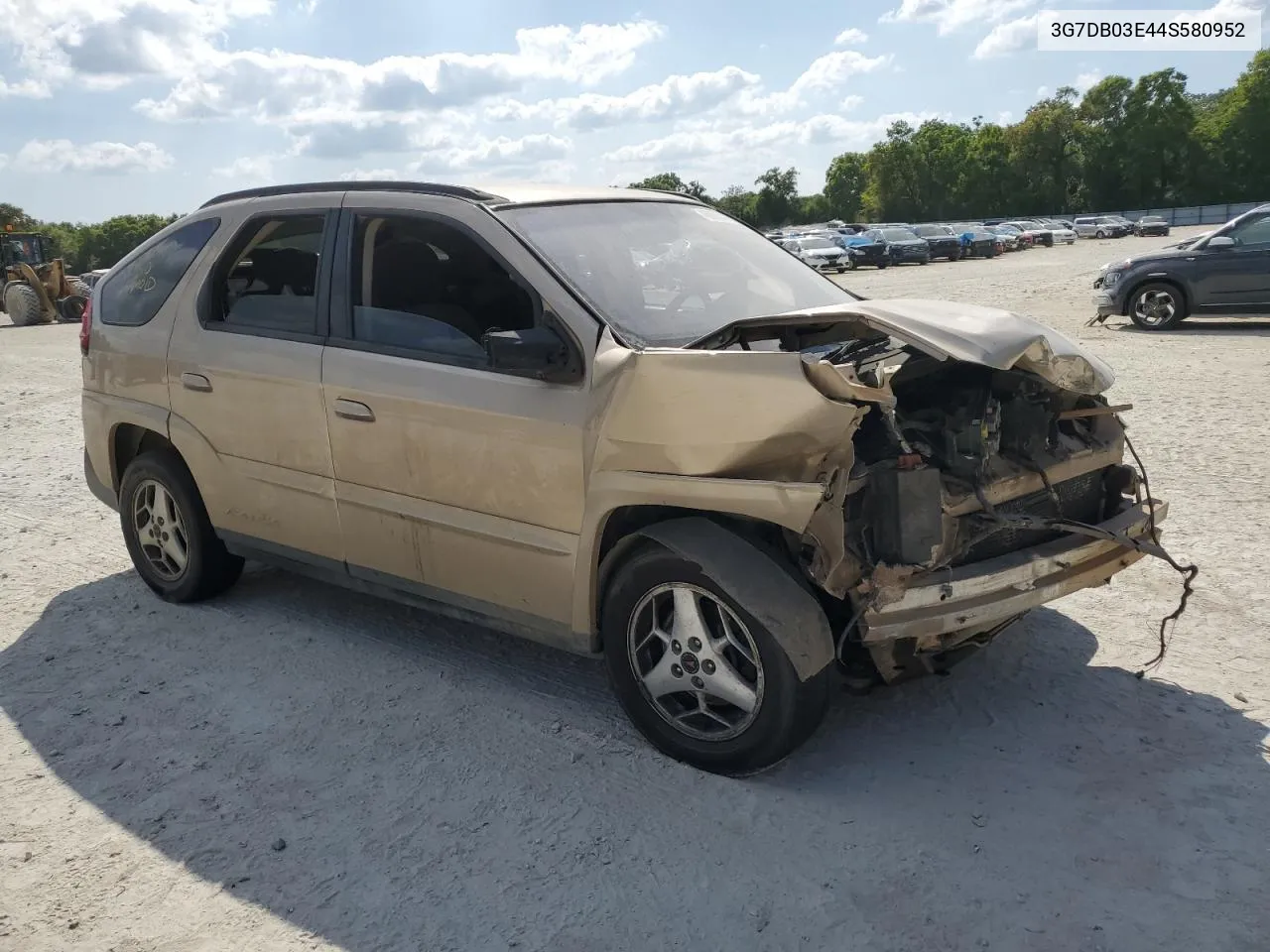 2004 Pontiac Aztek VIN: 3G7DB03E44S580952 Lot: 46996244