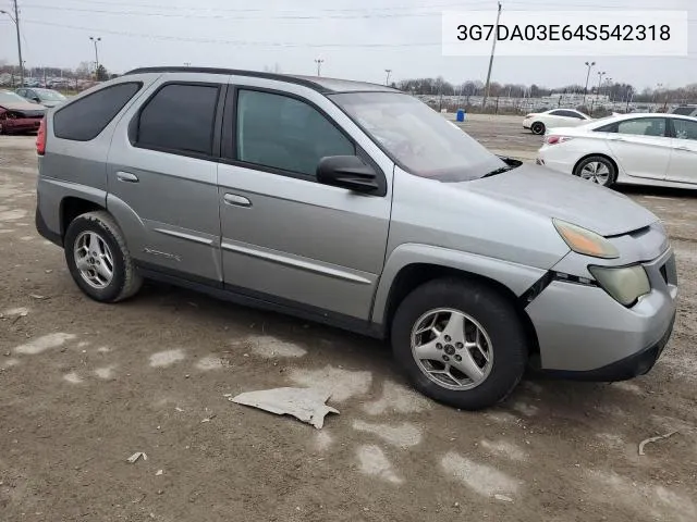 2004 Pontiac Aztek VIN: 3G7DA03E64S542318 Lot: 55836354