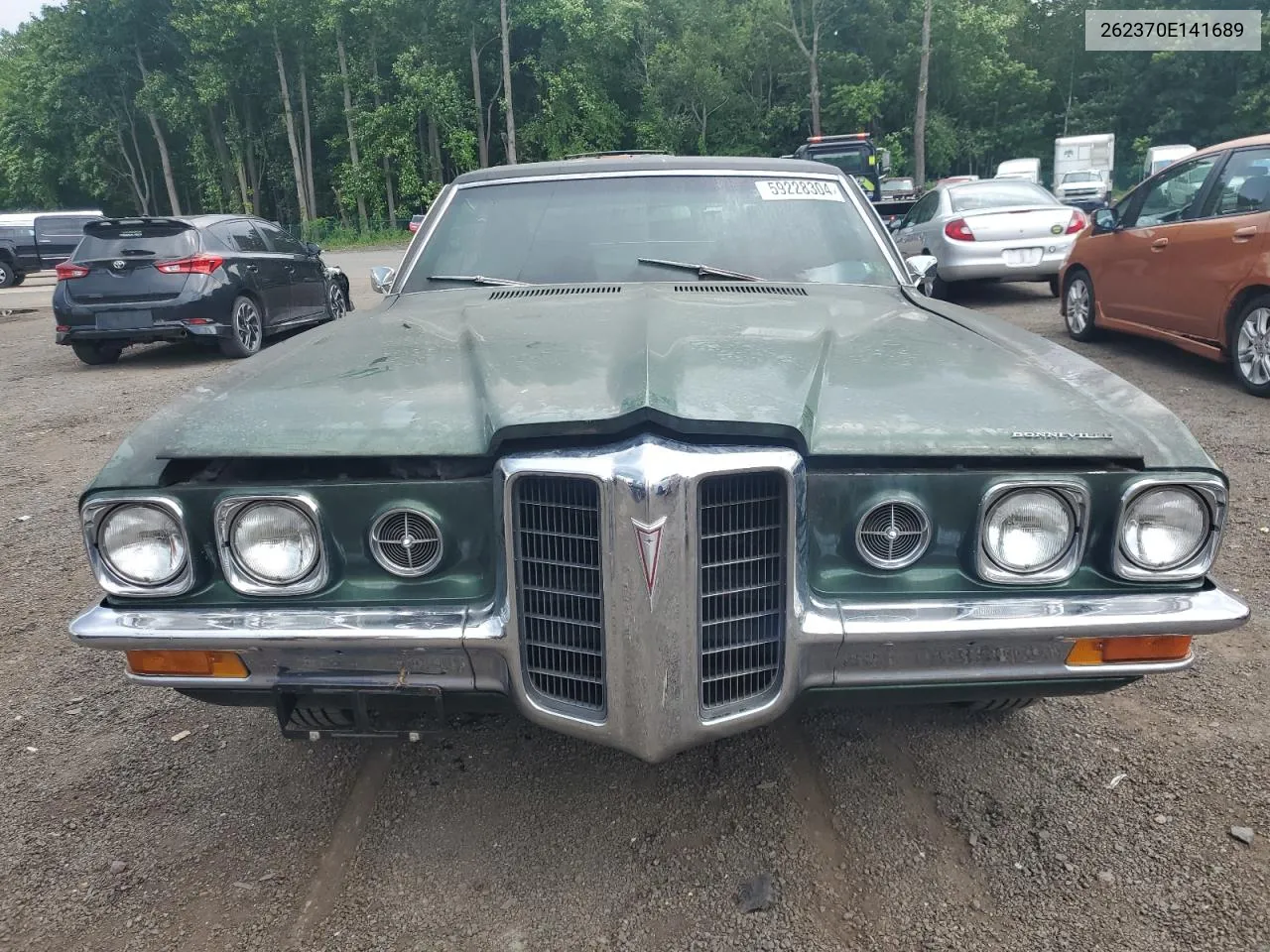 1970 Pontiac Bonneville VIN: 262370E141689 Lot: 59228304