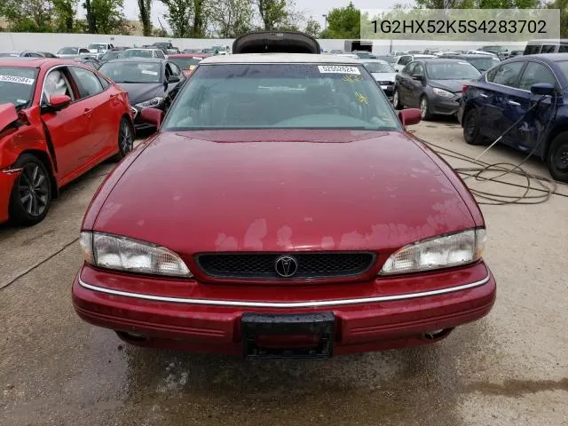 1995 Pontiac Bonneville Se VIN: 1G2HX52K5S4283702 Lot: 52761394